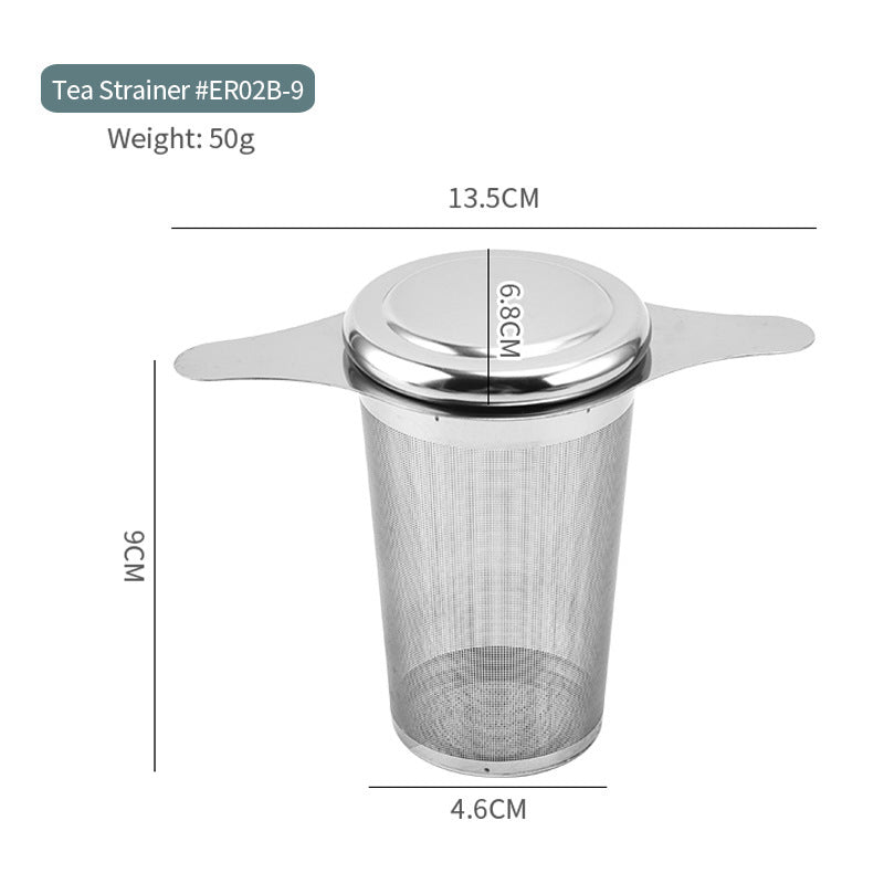 Stainless Steel with Lid Filer Tea