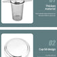 Stainless Steel with Lid Filer Tea